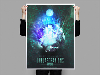 Mucho Awesome Collaboration collaboration design futuristic poster texture typography