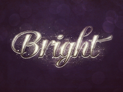 Bright Type bokeh noise texture type typography