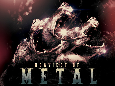 Heaviest of Metal dog heavy metal metal music texture