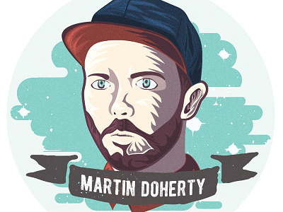 Martin Doherty Sticker chvrches design illustration martin doherty sticker synth