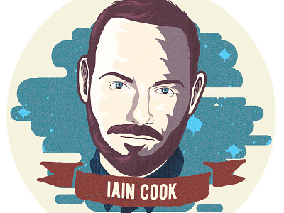 Iain Cook Sticker chvrches design iain cook illustration sticker synth