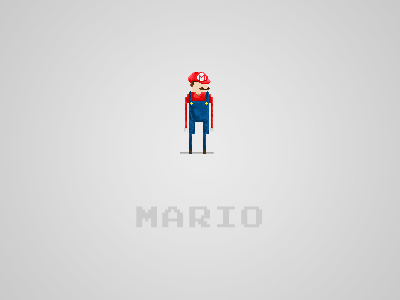 Pixel Mario