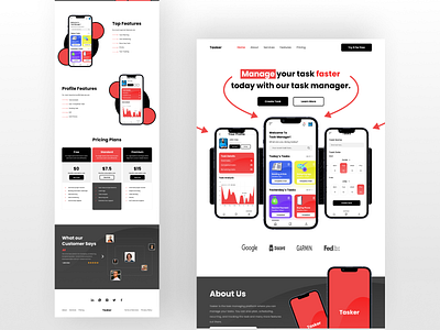 Task Management Website design dribbble managing website task task management task website ui ui design ui designer uiux ux ux design ux designer web web design web ui web ui design website website design website designer