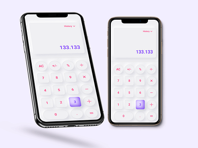 Calculator - Neumorphism