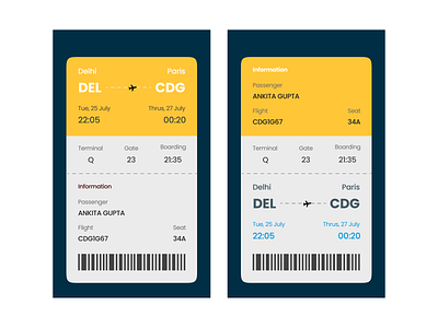Boarding Passes airport boarding boardingpasses bradning design ui uidesign ux uxdesign website