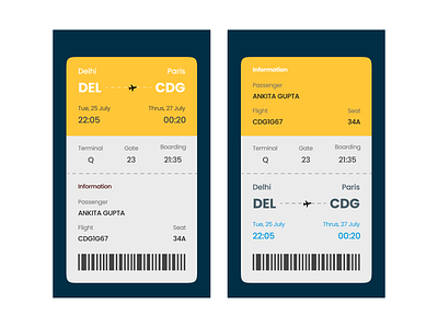 Boarding Passes