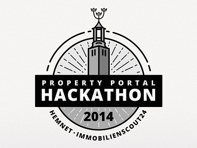 Property Portal Hackathon - Stockholm badge hackathon hemnet logo logo mark property property portal hackathon stockholm