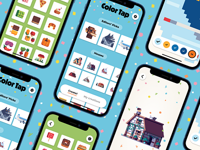 Color Tap Pixels - iOS app