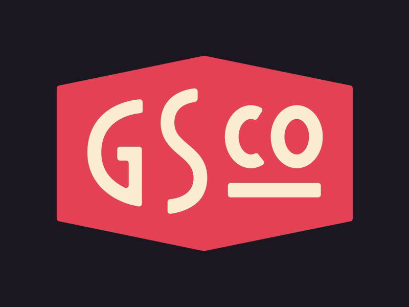 Great Scott! badge brand branding great scott gsco logo logo mark logotype