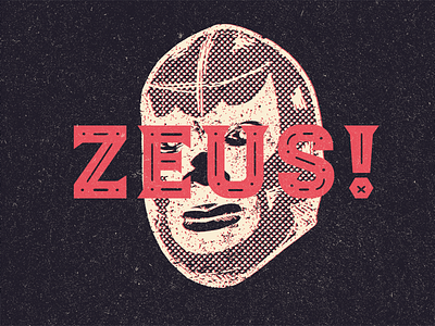 Luchador - Zeus! - New typeface! branding font illustration lucha libre luchador packaging type type design typeface wrestling