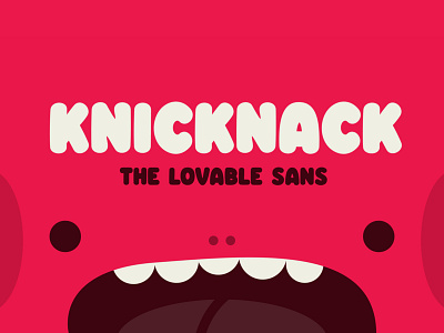 Knicknack - The lovable sans font fonts opentype sketch type design typeface typeface design v fonts variable font variable fonts