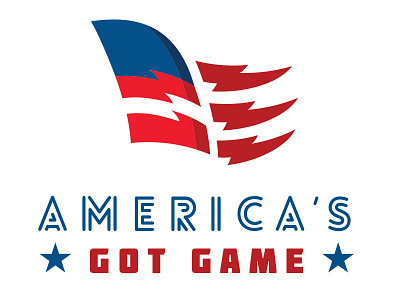 America's Got Game america athletic blue display flag game red sport type white