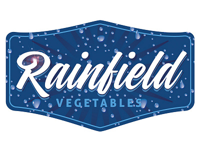 Rainfield Veggies [WIP] blue display farm field label rain script vegetables