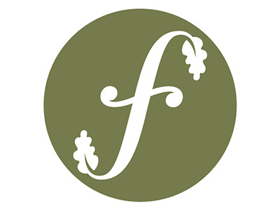 Founders Circle Logo circle f founders green italic leaf logo organic