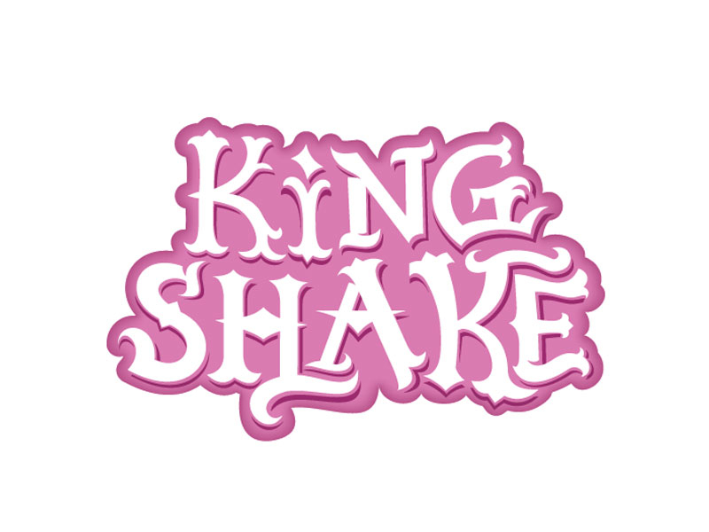 King Shake Comp curves filigree hand drawn king shake sketch type typography