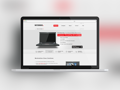 Laptop Website Mockup bangalore bengaluru design ecommerce india website