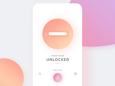 Smart lock design app bangalore design smart lock ui ux ui