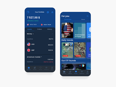 Broker app concept design