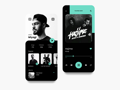 Music player app