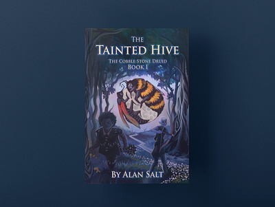 The Tainted Hive - Book Cover Design amazon books book design book designer books bookshop design illustration kindle books typography