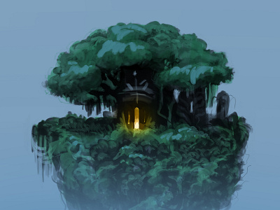 Island of Solitude - Illustration