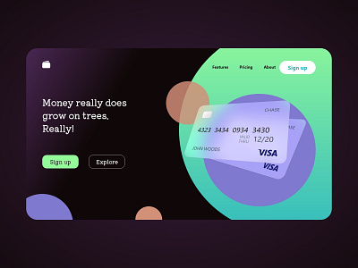 Financial Landing Page