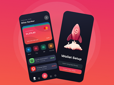 Wallet App Conceptual Design.