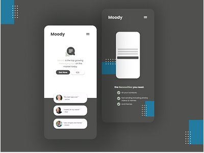 Moody - Message App