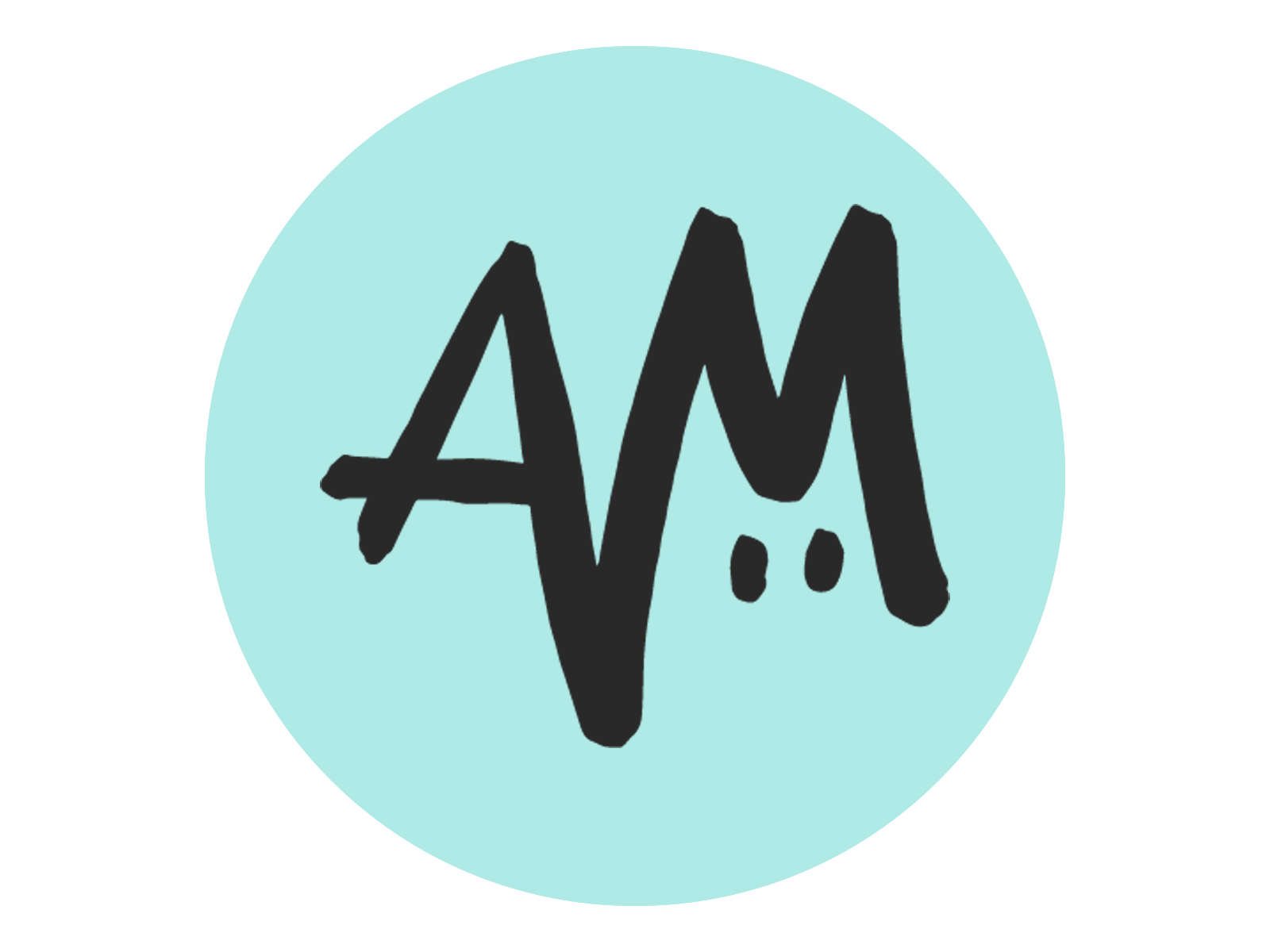Hi, My name is Annamarie! design graphic design logo