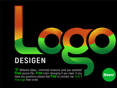 I will do creative modern logo design with unlimited revisions