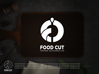 Food Cut font food fortune logo logos