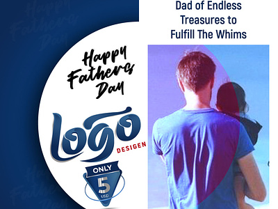 Happy Father's Day 3d logo branding design designgraphicsdesign fatherday happyfathersday icon illustration logo logodesign minimalist logo ui vector