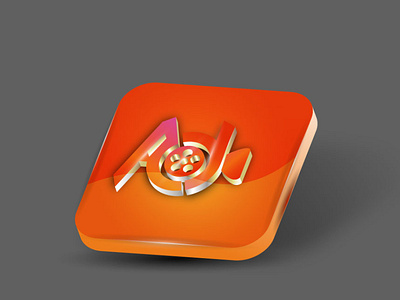 3D logo of aktudarawbd