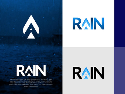 Rain logo 3d logo animation branding design graphic design icon illustration latest logo logo logodesign minimalist logo motion graphics new new logo rain rain icon rain logo rain vector ui vector