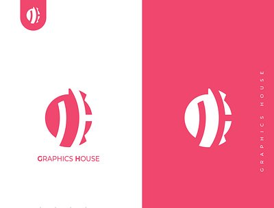 Graphics House logo (GH) 3d logo branding design graphic house graphics house graphics house logo icon illustration logo logodesign minimalist logo sagor sorifuzzaman sagor ui vector