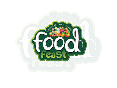 Food feast logo food food feast logo food logo logo