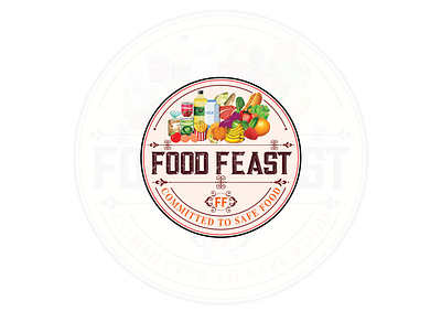 Food feast logo design 3d animation branding food food feast logo design graphic design logo logo design logos motion graphics needlogo new logo