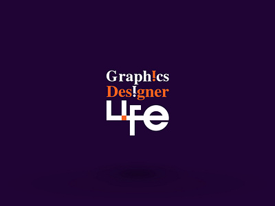 Graphics designer Life 3d logo branding design designer designerlife graphicedesigner graphics designer life icon illustration life logo logo logodesign minimalist logo ui vector