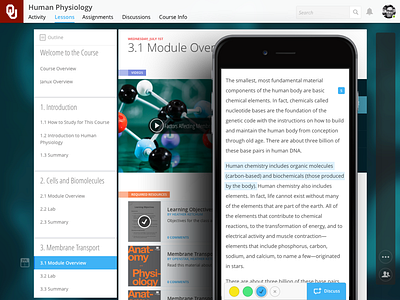 Mobile Highlight ed tech education highlight mobile toolbar ui