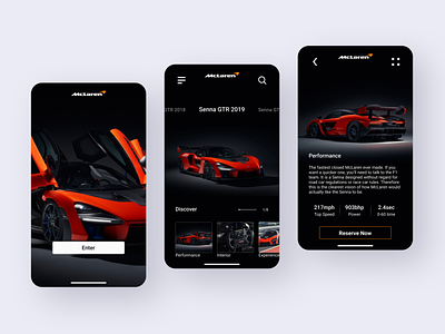 McLaren GTR Senna 2019 | Mobile App