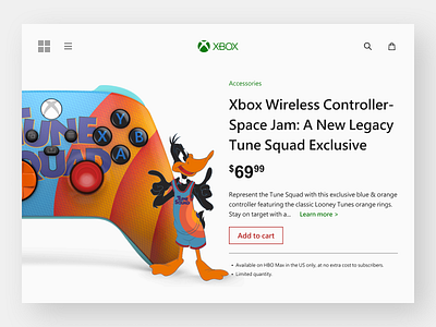 Xbox | Space Jam app concept design design ecommerce figma gaming interface logo product product design space jam store ui ui design ux web web design xbox