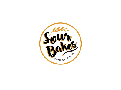 Sour bakes logo brand design branding goldenratio icon illustration logodesign minimal minimalist minimalist design vector