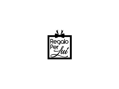 Regalo Per Lui | Gift Box Branding brand design brand identity branding gift box logo illustration logo logodesign men gift minimal minimalist minimalist design