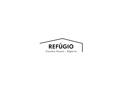 Refugio | Country House Logo brand design brand identity branding country house countryside creative hostel logo logodesign minimal minimalist minimalist design