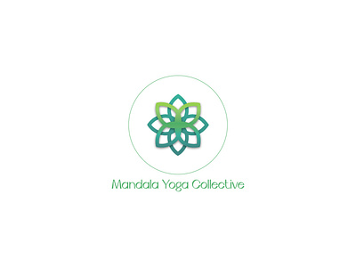 Mandala Yoga Collective - Logo Design brand design brand identity branding design fitness logo illustration logo logodesign mandala mandala logo minimal minimalist minimalist design wellness logo yoga logo