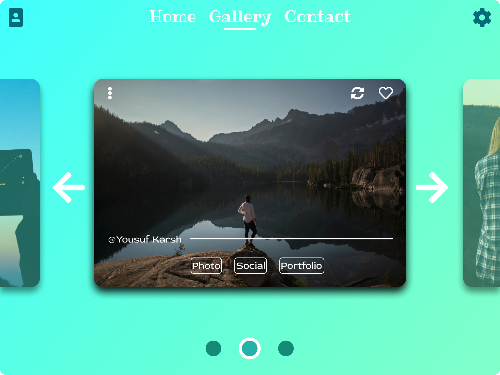 Image Slider by Wilito Max on Dribbble