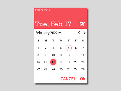 Date Picker daily 100 challenge daily ui dailyui dailyuichallenge