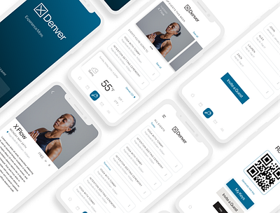 X Denver: app re-design app branding design icon typography ui ux