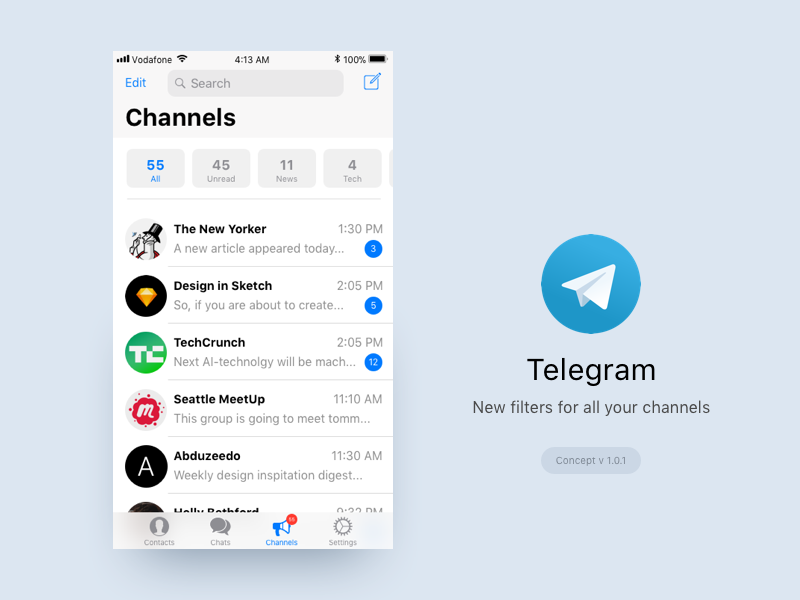Telegram mod apk