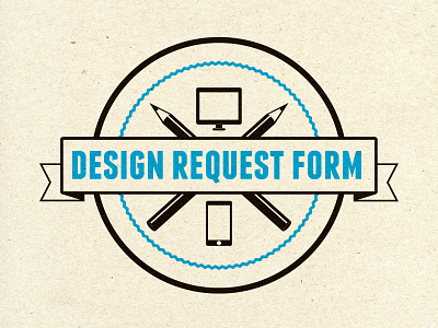 design request mark logo mark vector
